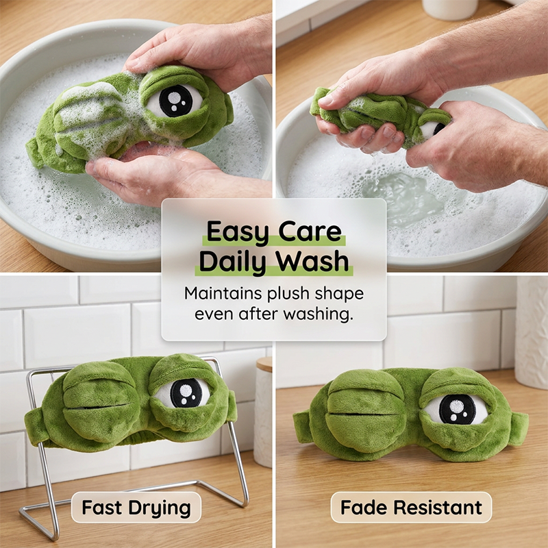 ✨Funny 3D Frog Sleep Eye Mask