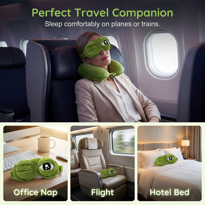 ✨Funny 3D Frog Sleep Eye Mask