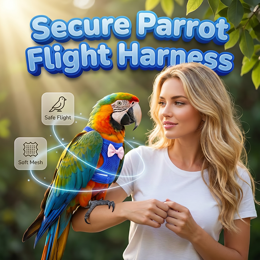 🔥⏰Buy 1 Get 1 Free⏳🔥Parrot Flight Harness with Leash